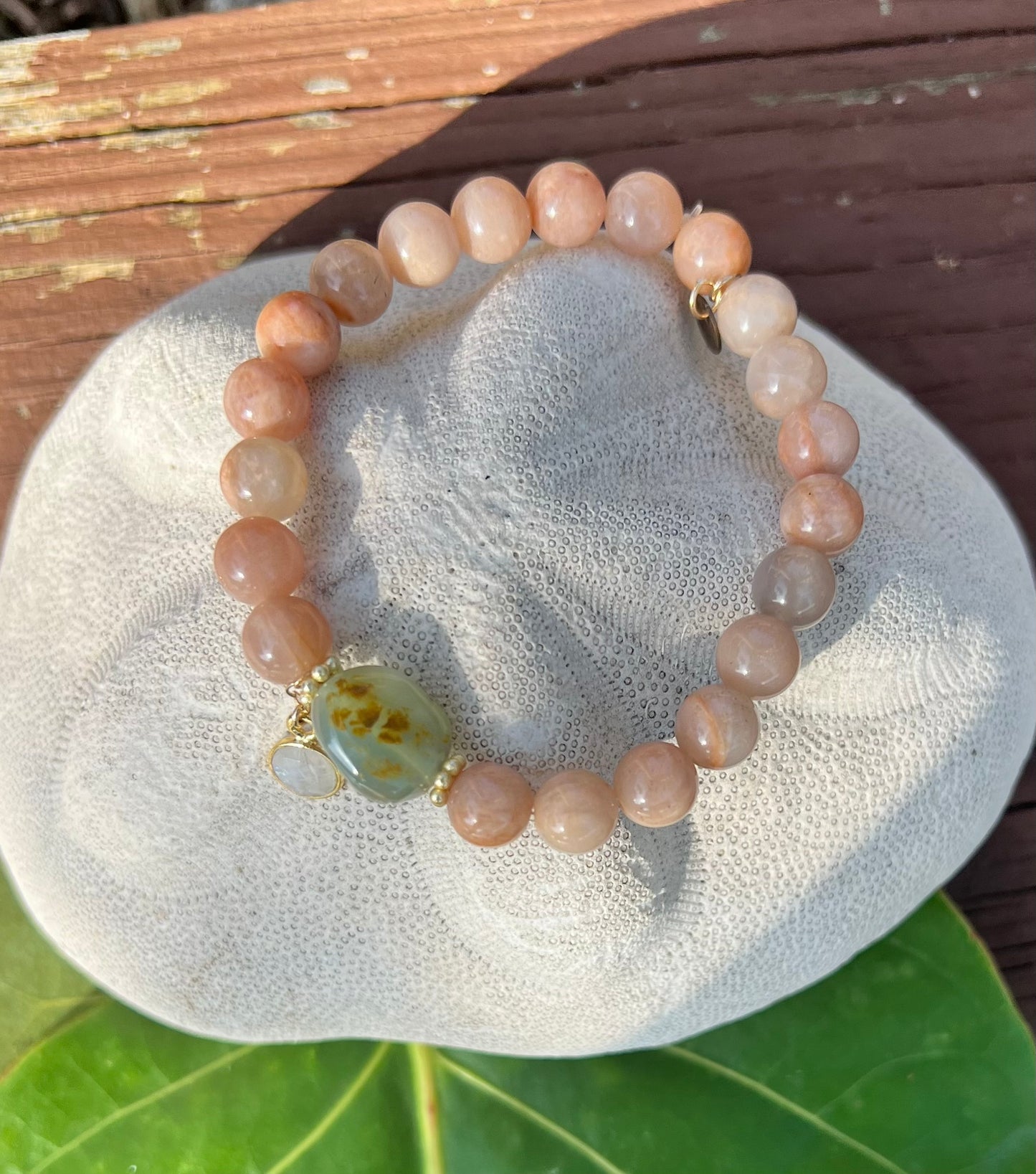 Sunstone Bracelet Stack