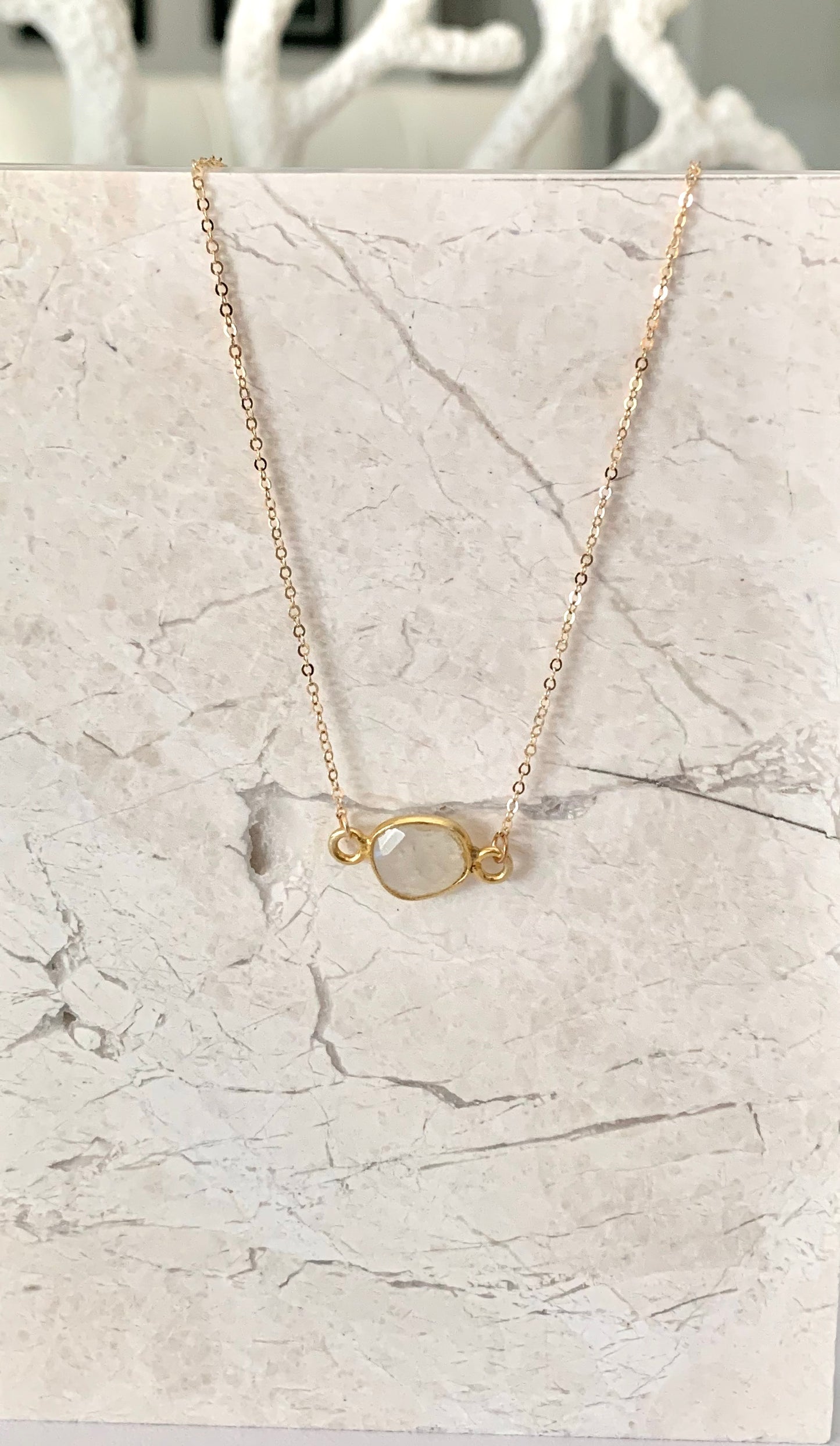 Moonstone Choker