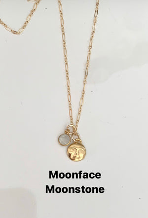 Moonface Necklace
