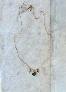 Turquoise and Moonstone Necklace