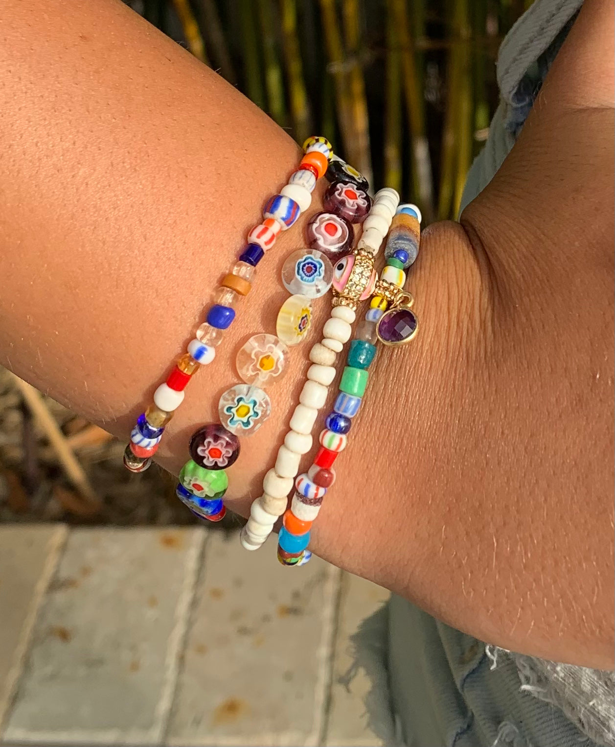 Happy Colors Bracelet Stack