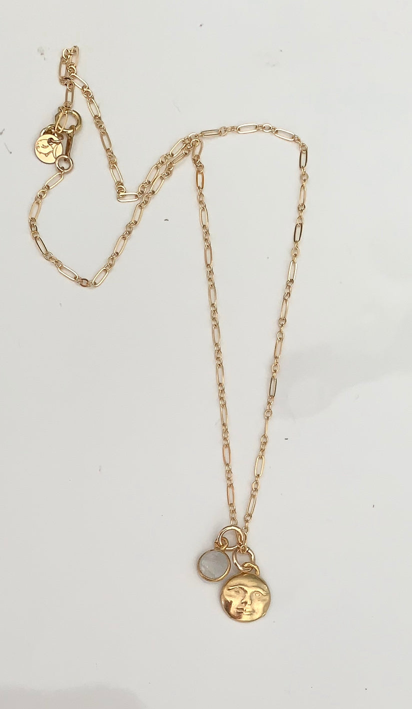 Moonface Necklace