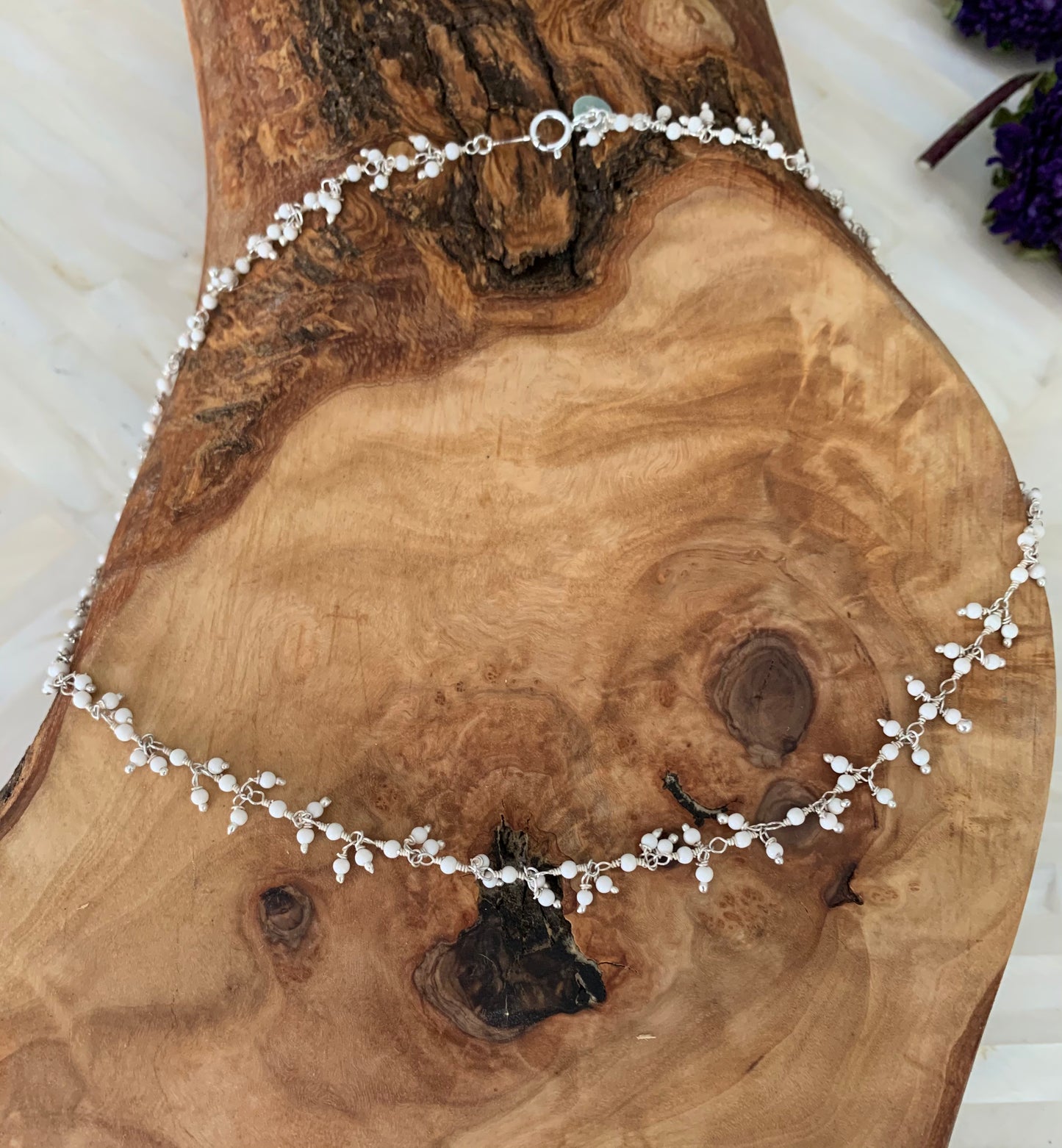 Dangling Bead Choker