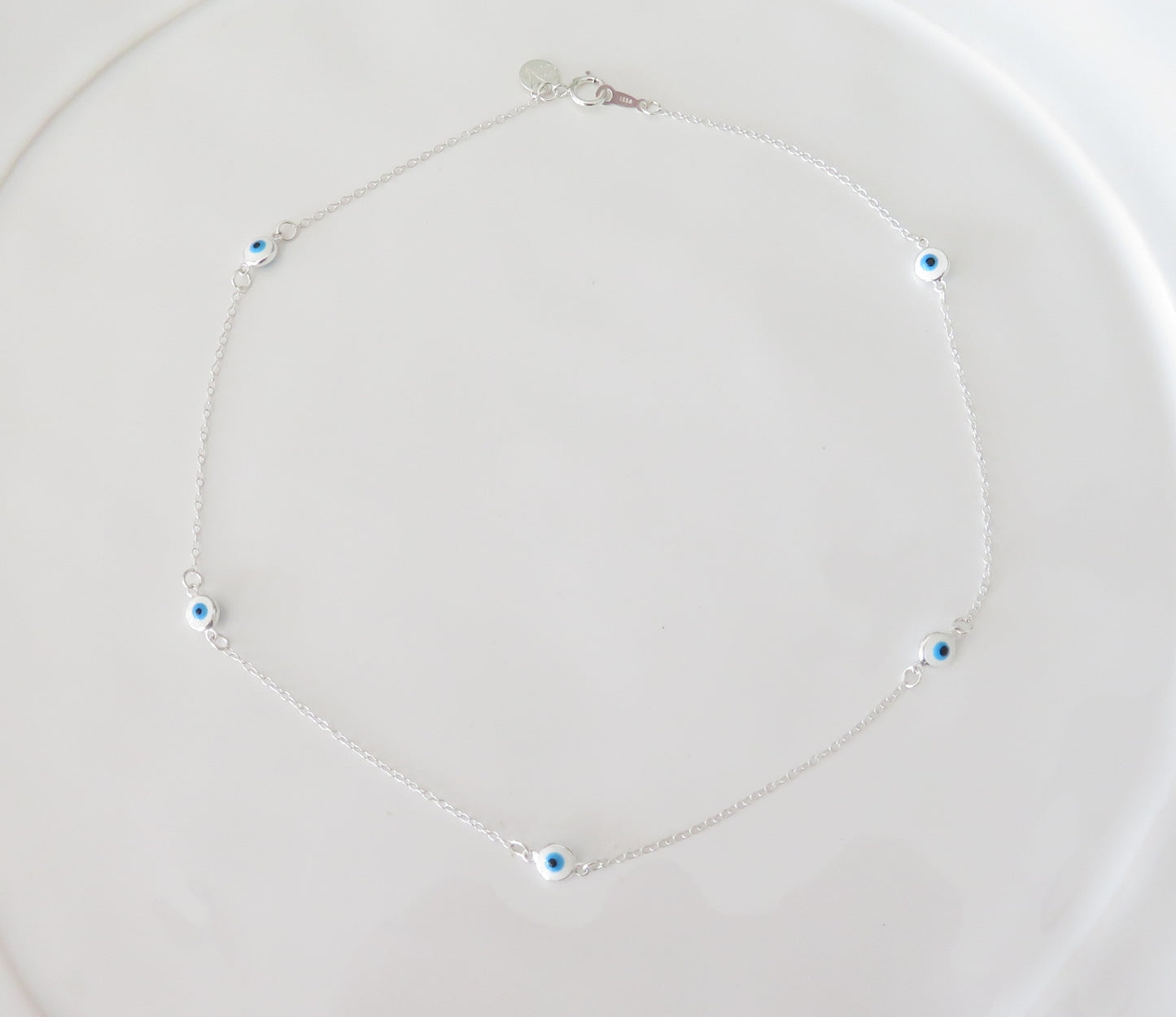 Evil Eye Satellite Necklace